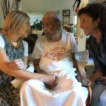 With Baba Hari Dass and Anandi